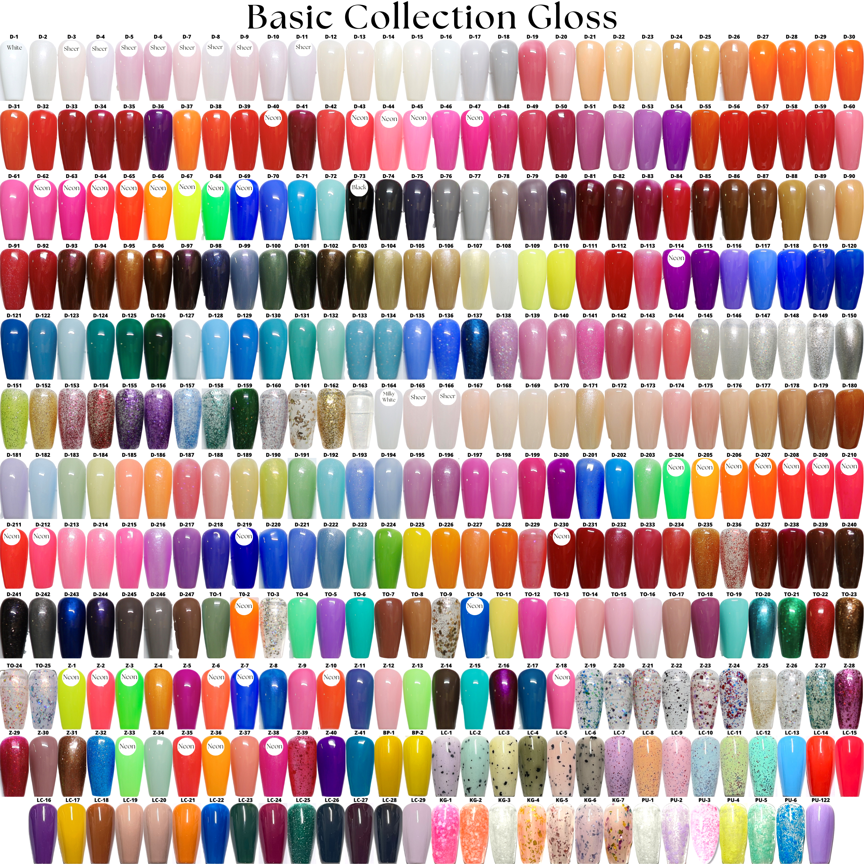 MASTER- GLOSS Basic Collection